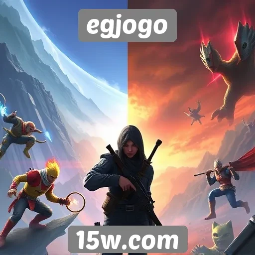 Comparativo entre egjogo e concorrentes no mercado de jogos